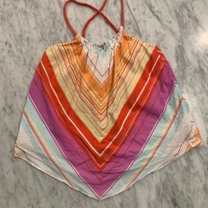 Mudd Girls Tank Top 10/12 Colorful stripes